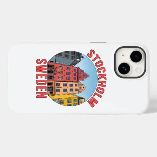Coques Case-Mate iPhone Stockholm Suède (Verso (horizontal))
