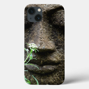 Etui iPhone Case-Mate Stone garden statue with flower