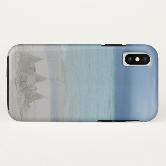 Coques Case-Mate iPhone Stormy Sandcastle Beach Landscape (Dos (Horizontal))