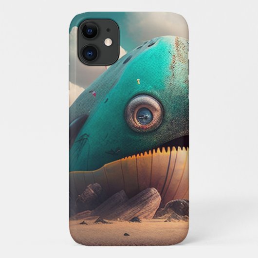Coques Case-Mate iPhone Strange Whale (Dos)