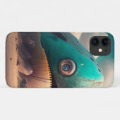 Coques Case-Mate iPhone Strange Whale (Dos (Horizontal))