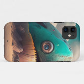 Coques Case-Mate iPhone Strange Whale (Dos (Horizontal))