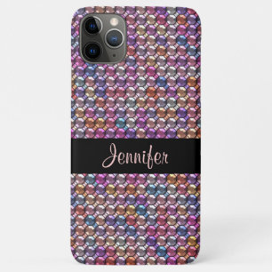 Case-Mate iPhone Case Strass Coloré avec nom personnalisé