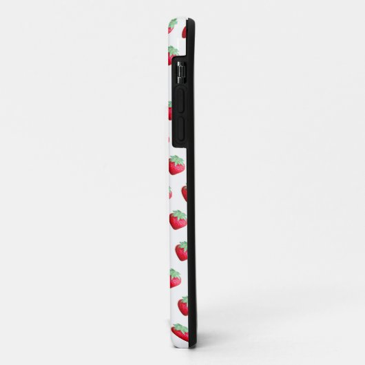 Coques Case-Mate iPhone Strawberries (Dos/Gauche)