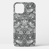 Coques Case-Mate iPhone Strawberry Thief Grey, William Morris (Verso)