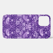 Coques Case-Mate iPhone Strawberry Thief Purple, William Morris (Verso (horizontal))