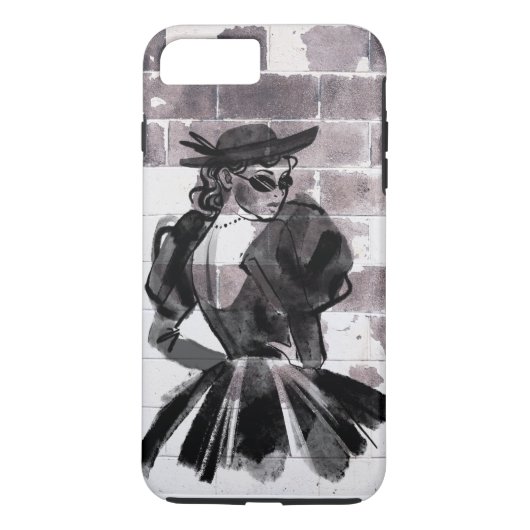 Coques Case-Mate iPhone "Street Muse - La mode au mur" (Dos)