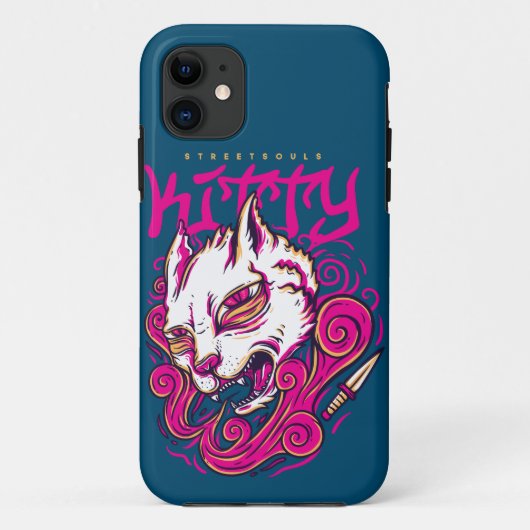 Coques Case-Mate iPhone STREETSOUL Kitty (Dos)