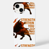 COQUES Case-Mate iPhone STRENGTH WITHIN YOU KEEP PUSHING FORWARD (Verso)