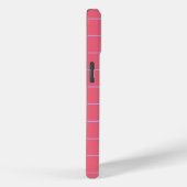 Coques Case-Mate iPhone Striation Rose Chaud et Lilas (Verso / Droite)