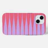 Coques Case-Mate iPhone Striation Rose Chaud et Lilas (Verso (horizontal))