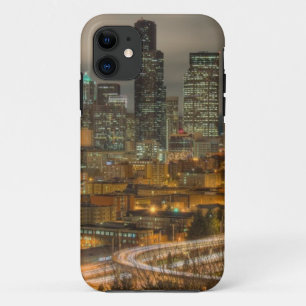Case-Mate iPhone Case Stries claires des voitures la nuit