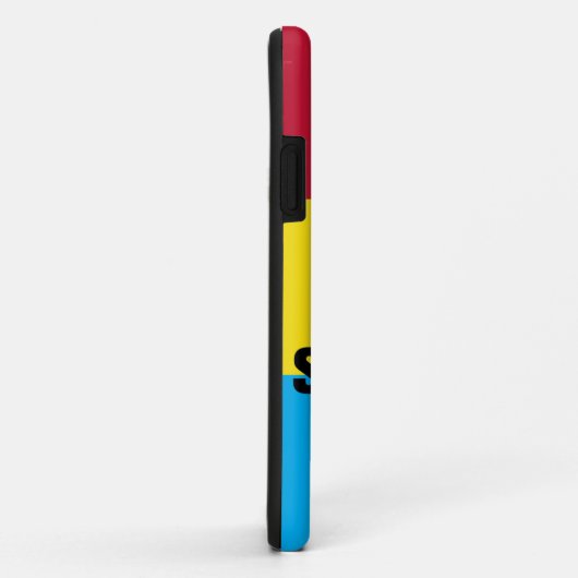 Coques Case-Mate iPhone Stripe Boy - Superman (Dos/Droite)