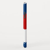 Coques Case-Mate iPhone Stripes Cool personnalisables en rouge, blanc et b (Dos/Droite)