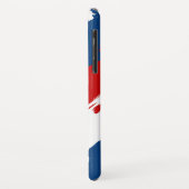 Coques Case-Mate iPhone Stripes Cool personnalisables en rouge, blanc et b (Dos/Gauche)