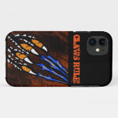 COQUES Case-Mate iPhone STRIPES ORANGE ET NOIR (Dos (Horizontal))