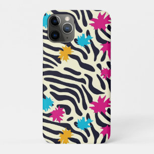 Case-Mate iPhone Case Stripes zébrées Abstraites avec pellicule de peint