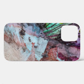 Coques Case-Mate iPhone Structure d'encre abstraite de fond (Verso (horizontal))