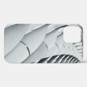 Coques Case-Mate iPhone Structure du bâtiment blanc et gris (Verso (horizontal))