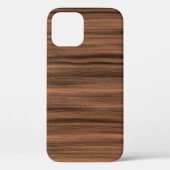 Coques Case-Mate iPhone Structure du grain de bois de texture (Verso)