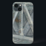 Coques Pour iPhone Structure industrielle | Pont<br><div class="desc">Cette impression d'une structure industrielle a été créée par Jennifer Goldberger et ressemble aux fermes d'un pont. Cette structure grise est magnifiquement rendue,  ce qui vous donne envie de traverser sa travée et de voir ce qui se trouve de l'autre côté. Commandez dès aujourd'hui !</div>