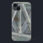 Coques Pour iPhone Structure industrielle | Pont<br><div class="desc">Cette impression d'une structure industrielle a été créée par Jennifer Goldberger et ressemble aux fermes d'un pont. Cette structure grise est magnifiquement rendue,  ce qui vous donne envie de traverser sa travée et de voir ce qui se trouve de l'autre côté. Commandez dès aujourd'hui !</div>