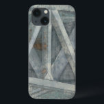 iPhone 13 Case Structure industrielle | Pont<br><div class="desc">Cette impression d'une structure industrielle a été créée par Jennifer Goldberger et ressemble aux fermes d'un pont. Cette structure grise est magnifiquement rendue,  ce qui vous donne envie de traverser sa travée et de voir ce qui se trouve de l'autre côté. Commandez dès aujourd'hui !</div>