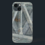 iPhone 13 Case Structure industrielle | Pont<br><div class="desc">Cette impression d'une structure industrielle a été créée par Jennifer Goldberger et ressemble aux fermes d'un pont. Cette structure grise est magnifiquement rendue,  ce qui vous donne envie de traverser sa travée et de voir ce qui se trouve de l'autre côté. Commandez dès aujourd'hui !</div>
