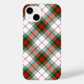 Coques Case-Mate iPhone Stuart / Stewart Red Green White Plaid (Verso)