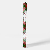 Coques Case-Mate iPhone Stuart / Stewart Red Green White Plaid (Verso / Droite)