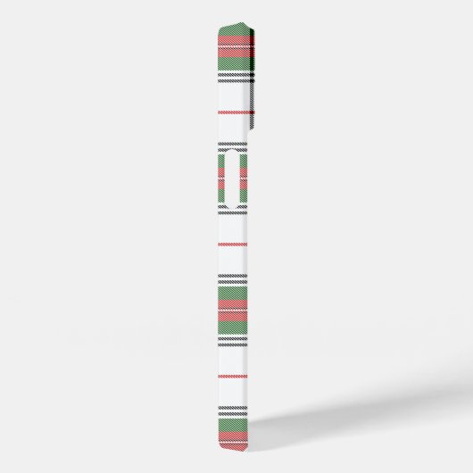 Coques Case-Mate iPhone Stuart / Stewart Red Green White Plaid (Verso / Droite)