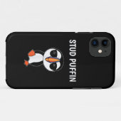 Coques Case-Mate iPhone Stud Puffin Drôle Oiseau (Dos (Horizontal))