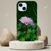 Coques Case-Mate iPhone Stunning Pink Flower Personalized Name