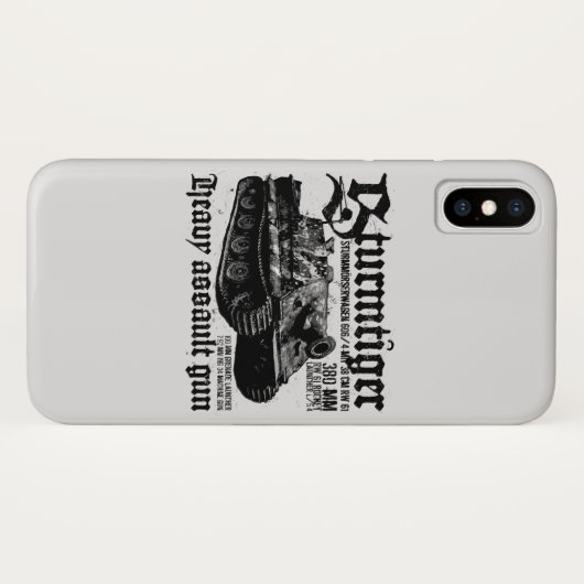 Coques Case-Mate iPhone Sturmtiger (Dos (Horizontal))