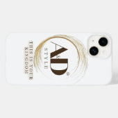 Coques Case-Mate iPhone "Style AD – Ceci est votre royaume" Conception Pre (Verso (horizontal))