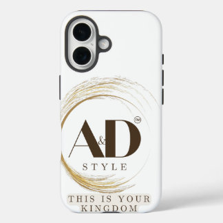 Coques iPhone 16 "Style AD – Ceci est votre royaume" Design Premium