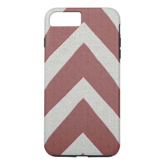 Coques Case-Mate iPhone Style africain moderne Print rouge flèches lin loo (Dos)