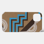 Coques Case-Mate iPhone Style Art Déco Design abstrait (Verso (horizontal))