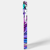 Coques Case-Mate iPhone Style Art Nouveau Vitrage Peacock Plumes (Verso / Gauche)