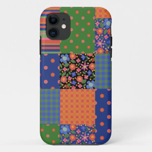 Case-Mate iPhone Case Style Art populaire Faux Patchwork iPhone 5 Xtreme