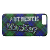 Coques Case-Mate iPhone Style authentique Clan MacKay Scottish Tartan Desi (Dos (Horizontal))