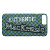 Coques Case-Mate iPhone Style authentique Clan MacKenzie Tartan écossais (Dos (Horizontal))