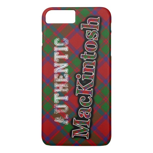Coques Case-Mate iPhone Style authentique Clan MacKintosh Scottish Tartan  (Dos)