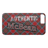 Coques Case-Mate iPhone Style authentique Clan McBean Scottish Tartan Desi (Dos (Horizontal))