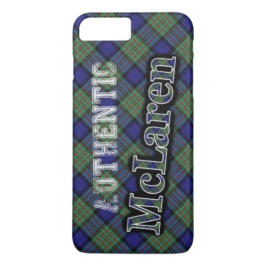 Coques Case-Mate iPhone Style authentique Clan McLaren Scottish Tartan Des (Dos)
