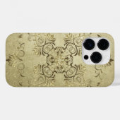 Coques Case-Mate iPhone Style baroque grunge texture. (Verso (horizontal))