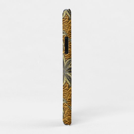 Coques Case-Mate iPhone Style Batik Floral Abstrait africain (Dos/Droite)