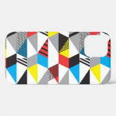 Coques Case-Mate iPhone Style Bauhaus rétro : Abstrait sans couture (Verso (horizontal))