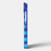 Coques Case-Mate iPhone Style bleu (Verso / Gauche)