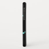 Coques Case-Mate iPhone Style chic de monogramme de Bling (Dos/Gauche)